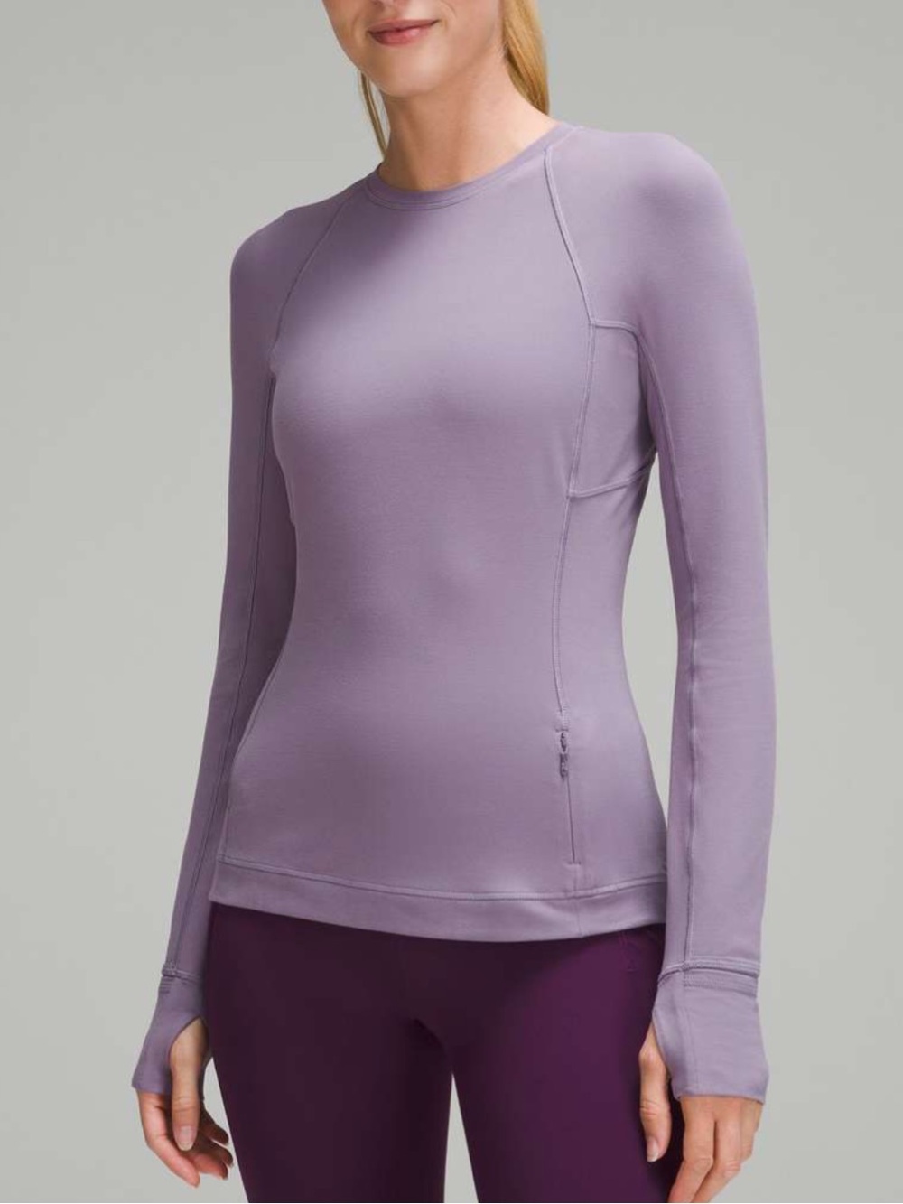 Lululemon Its Rulu Run Long-Sleeve Shirt
Purple Ash Size 6